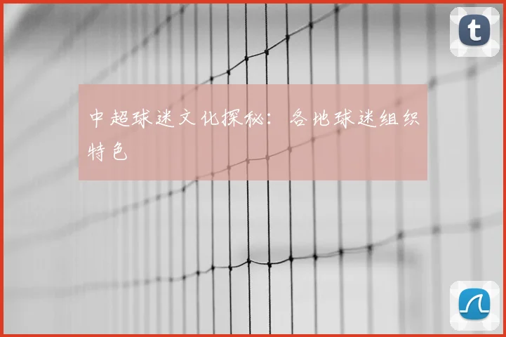 中超球迷文化探秘：各地球迷组织特色